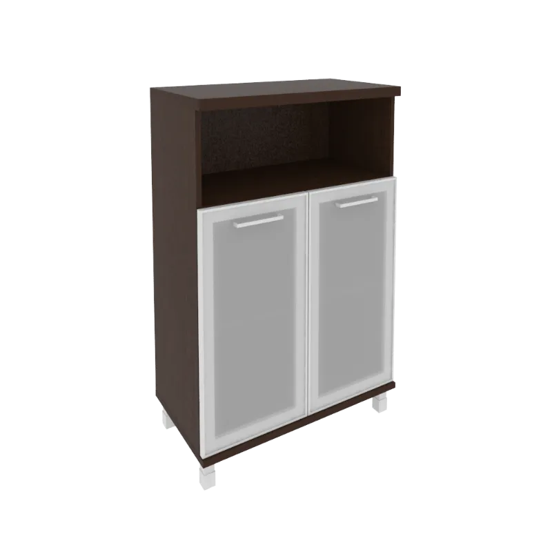 Шкаф средний широкий First KST-2.2R (венге Цаво)